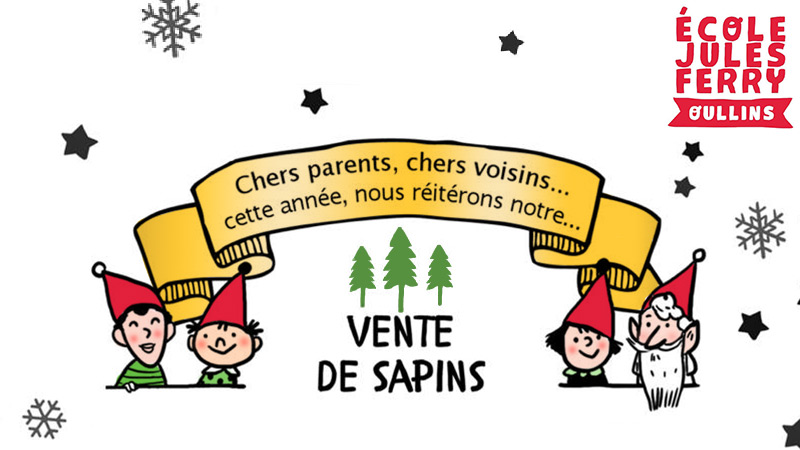 Vente de sapins 2025