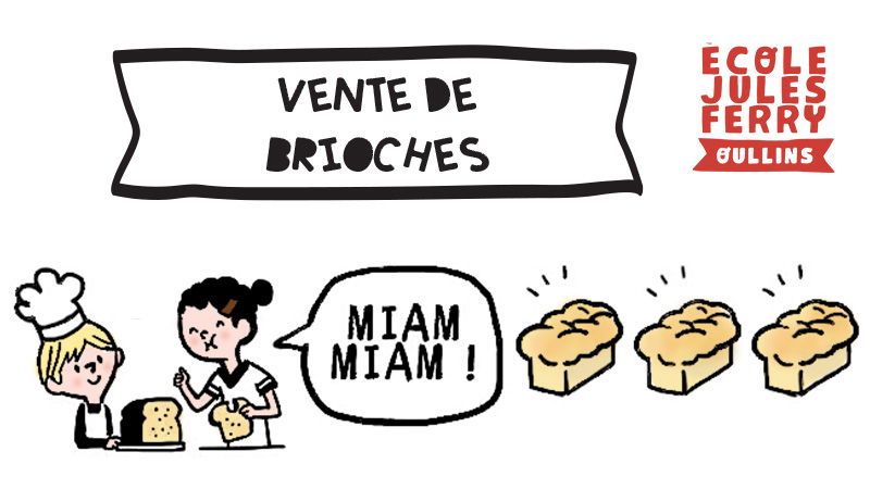 Lire la suite à propos de l’article Vente de brioches à l’école, distribution pour la nouvelle année 2023 !