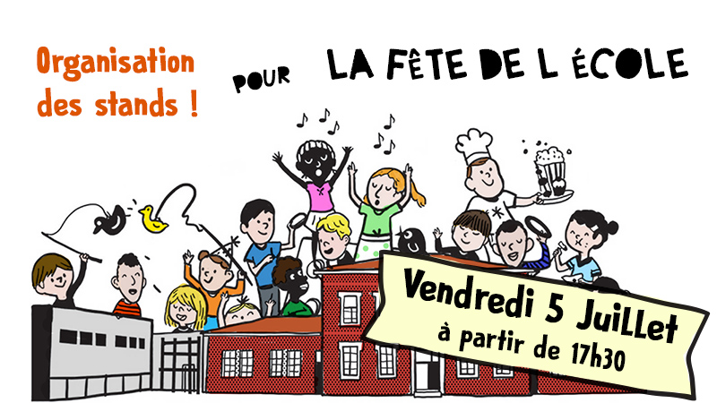 Parents, nous avons besoin de vous pour la fêêête !!!!!! ????