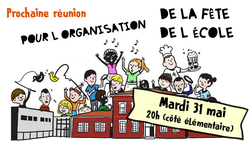 Lire la suite à propos de l’article Réunion pour l’organisation de la fête de l’école 2022