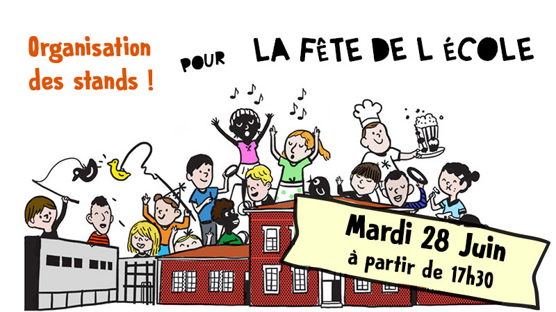 Lire la suite à propos de l’article Planning des stands pour la fête de l’école 2022