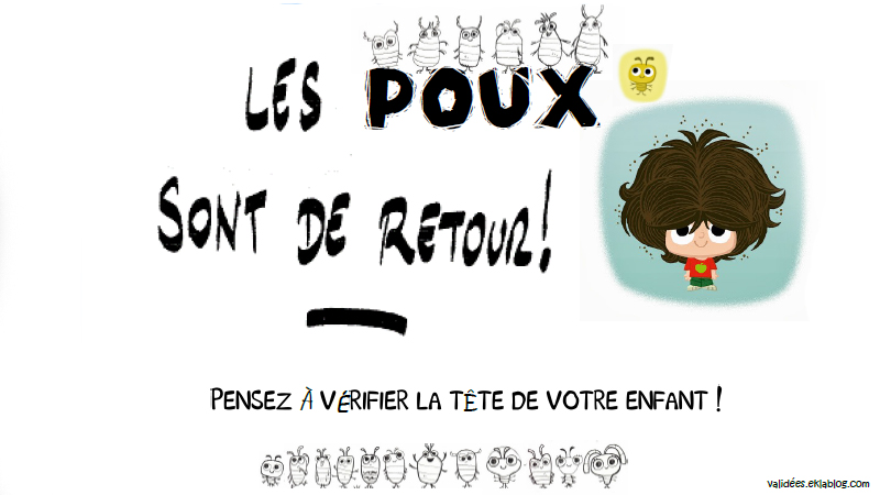 Lire la suite à propos de l’article Attention aux poux !!