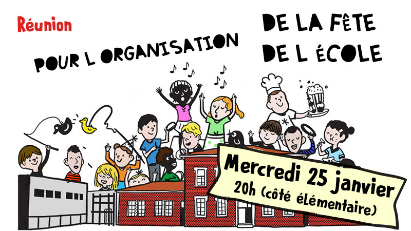 Lire la suite à propos de l’article Réunion pour l’organisation de la fête de l’école 2023